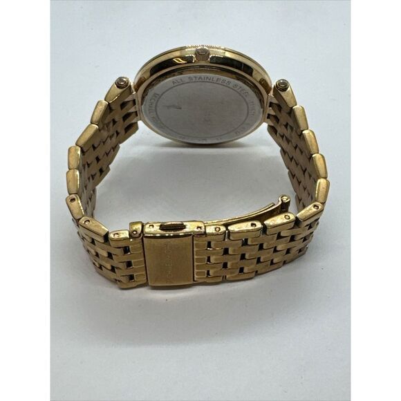 Michael Kors Darci MK3399 Womens Rose Gold Analog Dial Quartz Wrist Watch JNA408